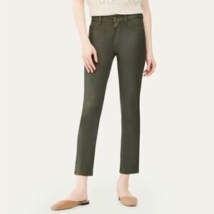 DL1961 Angel Ankle Cigarette Jeans Smart‎ Denim Green Size 27
